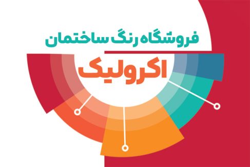 سفارش طرح کارت ویزیت فروشگاه رنگ ساختمانی با رنگ بندی قرمز