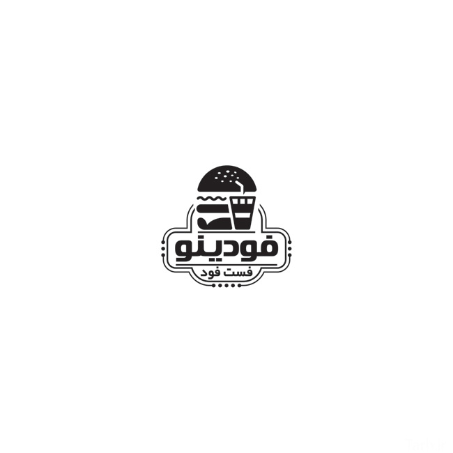 سفارش مهر فست فود با وکتور همبرگر_جدید